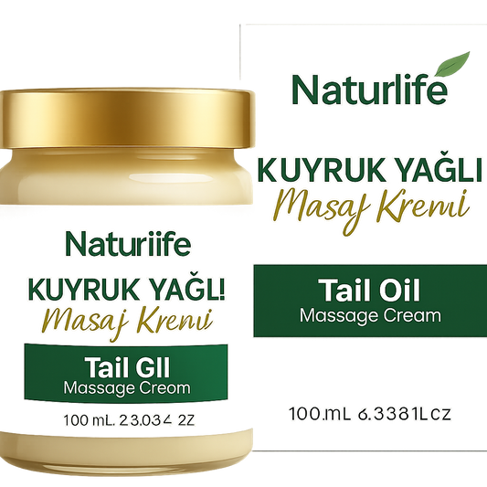 Naturlife Massagecrème met staartvet en bloemengeur