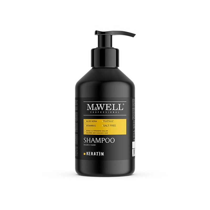 M&WELL Professional Shampoo met keratine